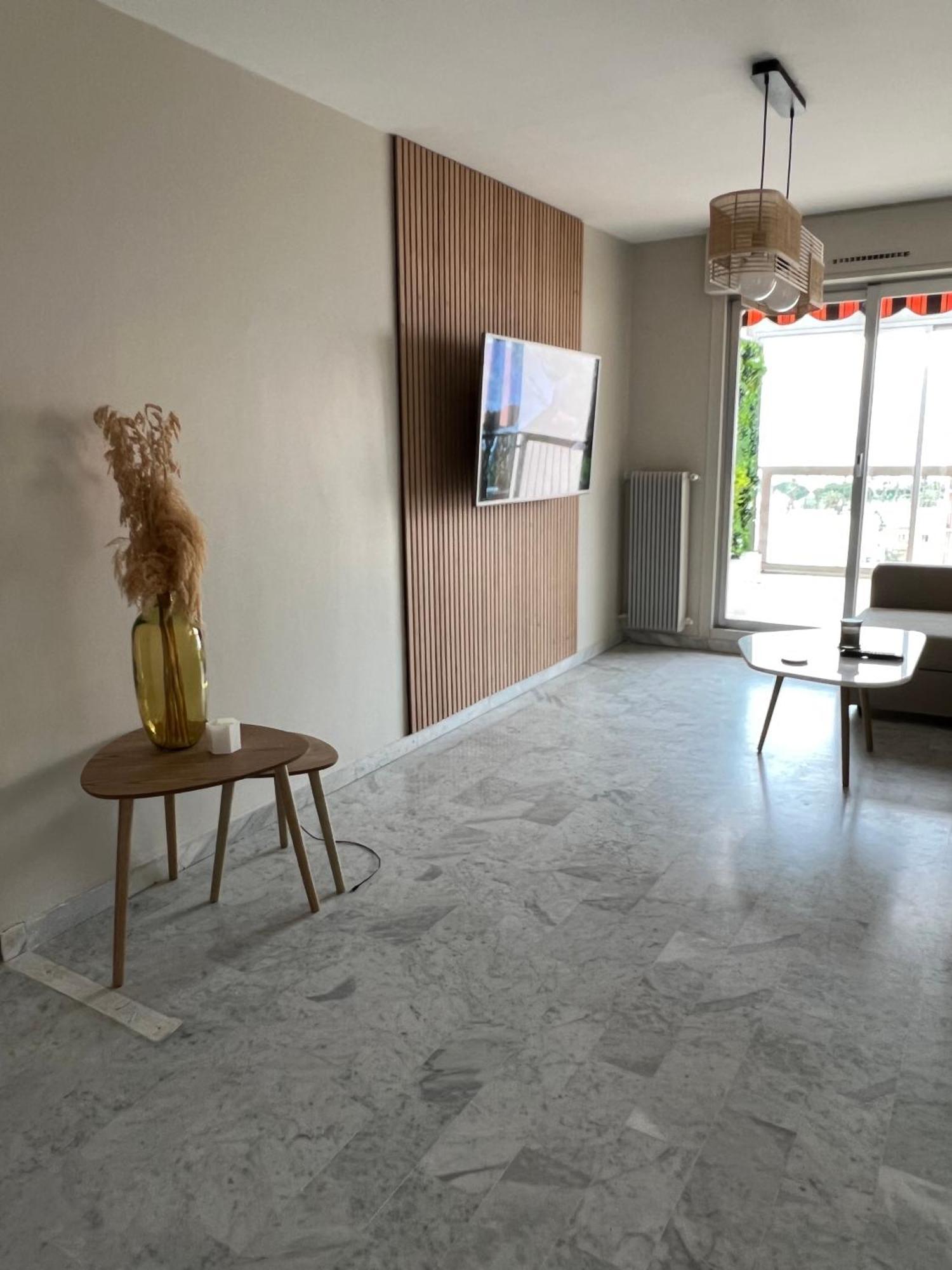 Superbe Appartement Vue Sur Mer Nizza Esterno foto